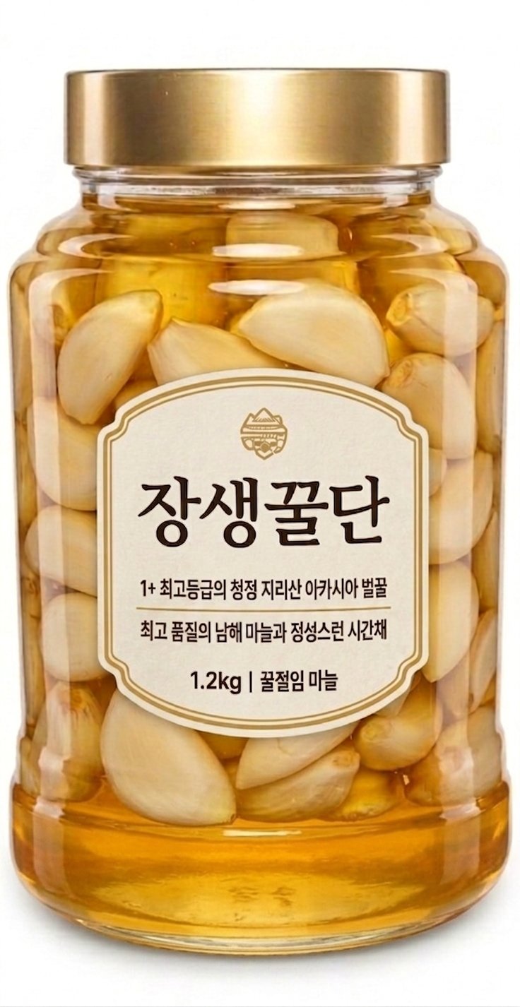 장생꿀단 제품